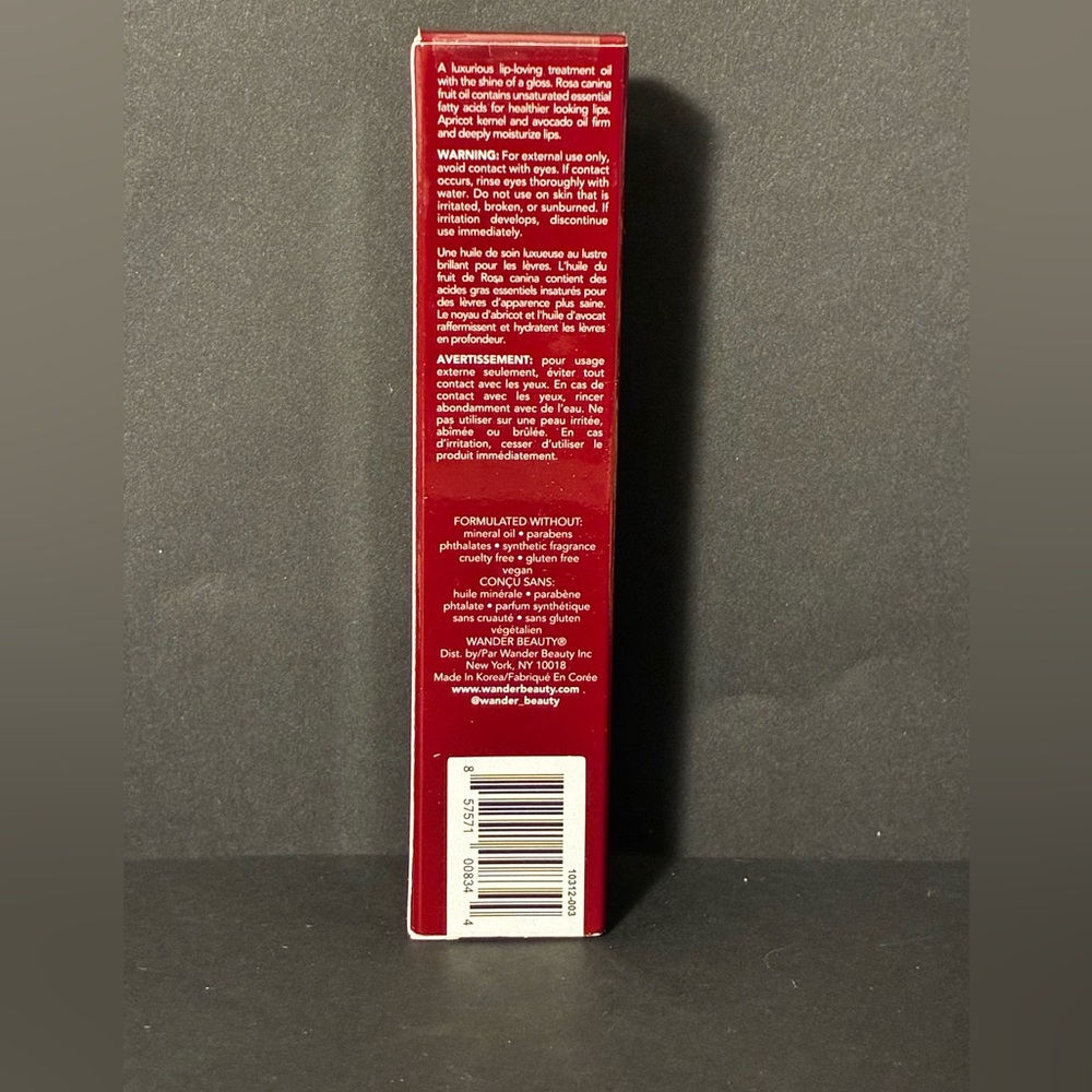 Wander Beauty Lip Retreat Oil Spa Day Discontinued RARE SEALED BOX Full Size - Picture 6 of 9